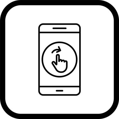 Mobil Uygulama Simgesini İzole Edilmiş Arkaplanda Geçir