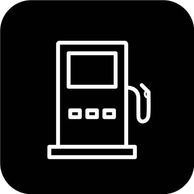 Yol simgesi, vektör illüstrasyonu