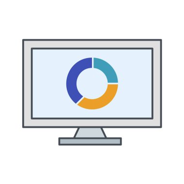 minimalist vektör illüstrasyonu, uygulama simgesi