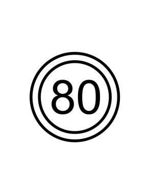 Tek izole edilmiş bilardo topu simgesinin vektör çizimi