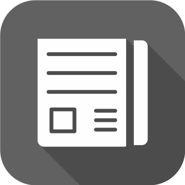 kitap simgesi vektör illüstrasyonu