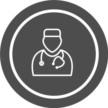 Doktor Simge vektör illüstrasyonu