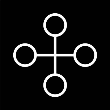 seo modern simgesinin vektör illüstrasyonu