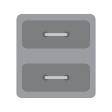  Moda Biçiminde Arşiv Simgesi İzole Arkaplanı 