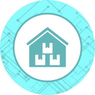 Depo Simgesi Moda Biçimli Ayrı Arka Gruplandırılmış