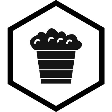 Gıda Web ikonu vektör illüstrasyonu 