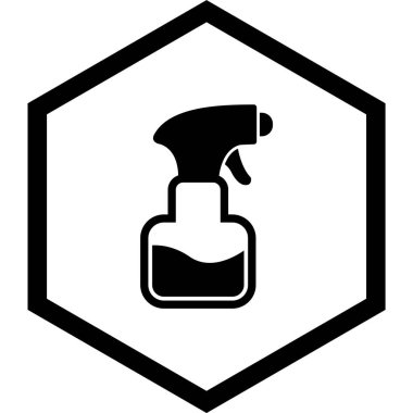  Spreyleme Simgesi Moda Biçiminde İzole Arkaplan