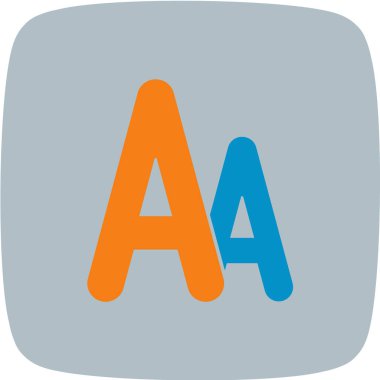 minimalist vektör illüstrasyonu, uygulama simgesi