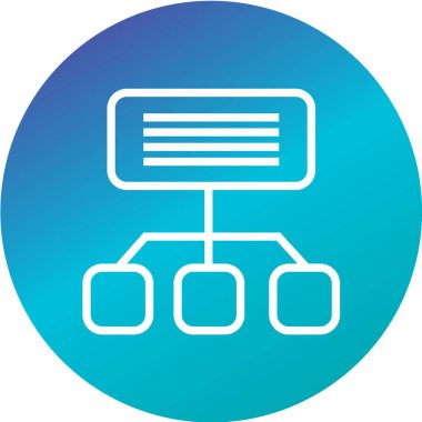 minimalist vektör illüstrasyonu, uygulama simgesi