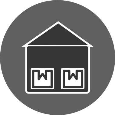 Ev simgesi vektör illüstrasyonu