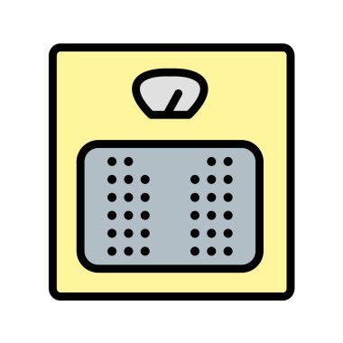 teknoloji simgesi vektör illüstrasyonu