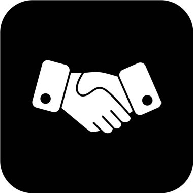 El sıkışma simgesi vektör illüstrasyonu