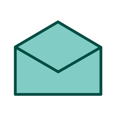 zarf e- posta simgesi vektör illüstrasyon grafik tasarımı