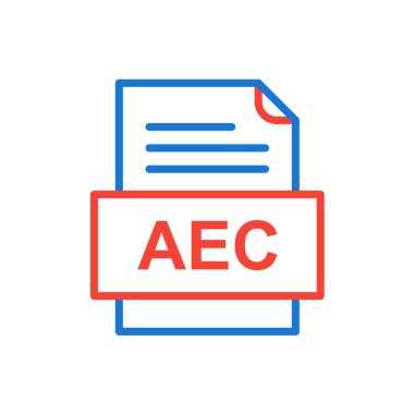 dosya biçimi simgesi, vektör illüstrasyonu