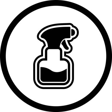  Spreyleme Simgesi Moda Biçiminde İzole Arkaplan