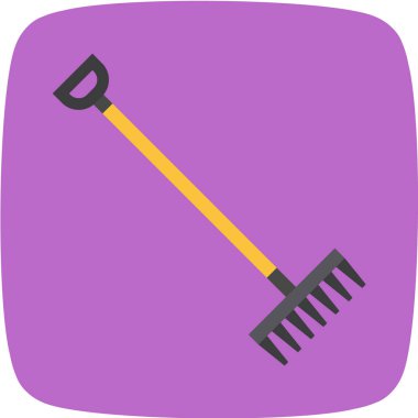 Bahçıvanlık simgesi evli tasarım vektörü illüstrasyonu