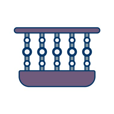 Modern b 'nin vektör illüstrasyonunda simge eksikliği oyunu