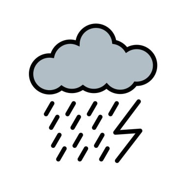 hava simgesi vektör illüstrasyonu