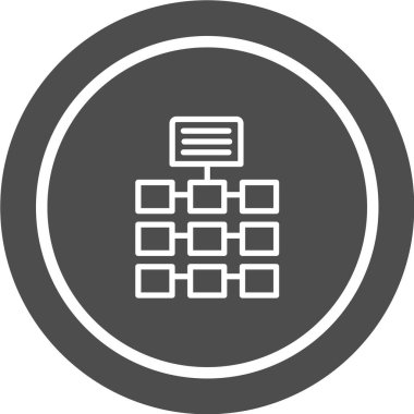 Hesap makinesi vektör simgesi. Ofis işareti. görev sembolü