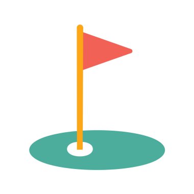 Arka planda spor simgesi izole edildi