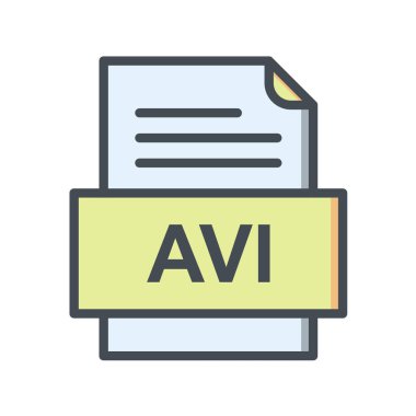 dosya biçimi vektör illüstrasyonuName