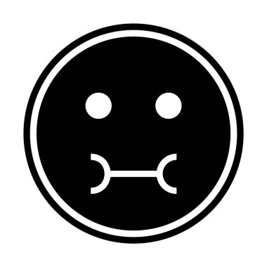 Hasta Emoji Simgesi Moda Tarzı İzole Arkaplan