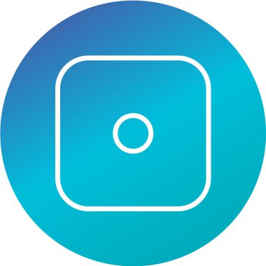 minimalist vektör illüstrasyonu, uygulama simgesi