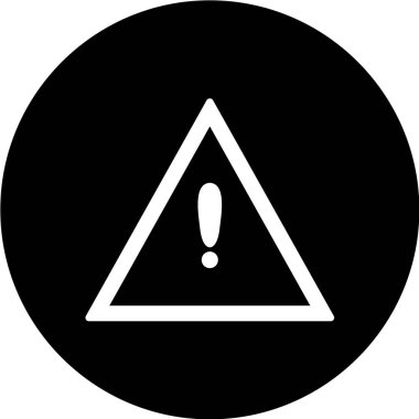 Yol simgesi, vektör illüstrasyonu