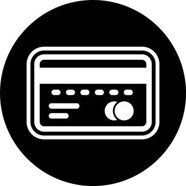 Moda Biçimli ATM Simgesi İzole Arkaplan