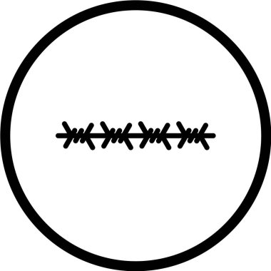 Siyah ve beyaz simgesinin vektör illüstrasyonu