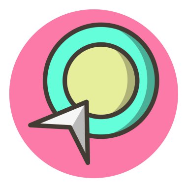 konuşma balonu simgesi, vektör illüstrasyonu