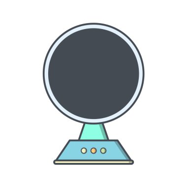 minimalist vektör illüstrasyonu, uygulama simgesi