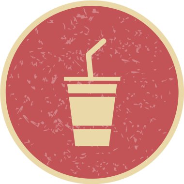  Gıda ve içecek Web ikonu vektör illüstrasyonu