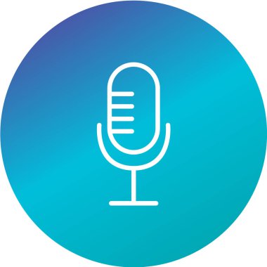 Multimedya düz simgesi beyaz arkaplanda izole edildi