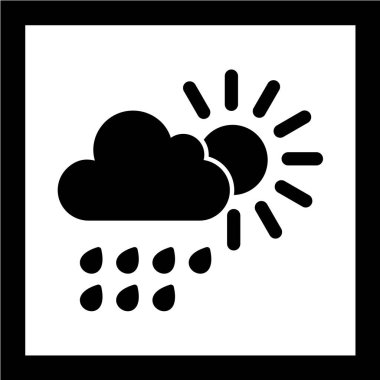 hava simgesi vektör illüstrasyonu