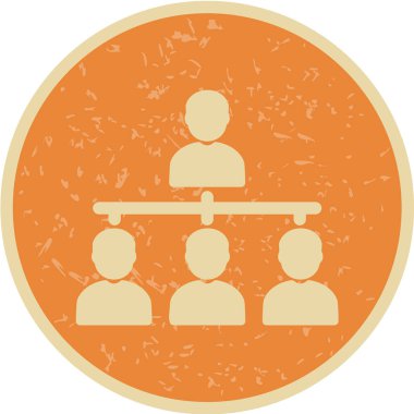 İş vektörü illüstrasyonu beyaz arkaplanda izole edildi