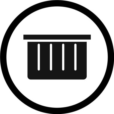 Alışveriş arabası vektör simgesi