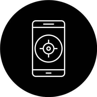 seo modern simgesinin vektör illüstrasyonu