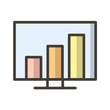 seo modern simgesinin vektör illüstrasyonu