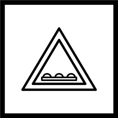 Yol işareti çizimi, basit simge