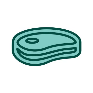  Gıda ve içecek Web ikonu vektör illüstrasyonu