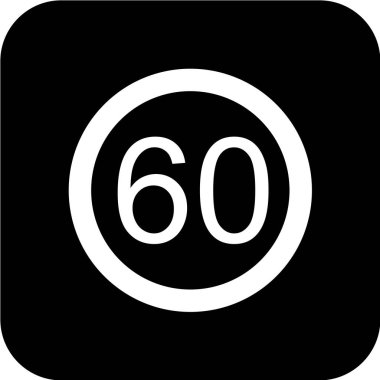 Gülümseme simgesi, vektör illüstrasyonu