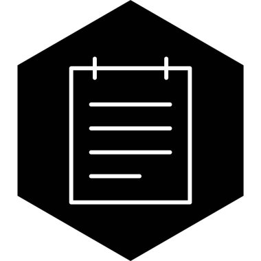 Moda Biçiminde Not Simgesi İzole Arkaplan   