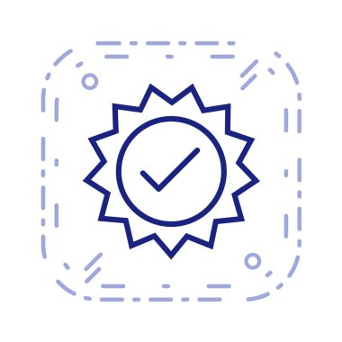 Web, mobil ve bilgi grafikleri için çizgi simgesi, vektör illüstrasyonu