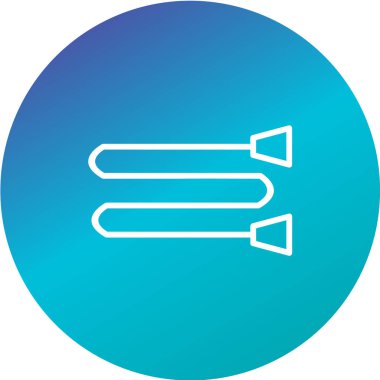 Multimedya düz simgesi beyaz arkaplanda izole edildi