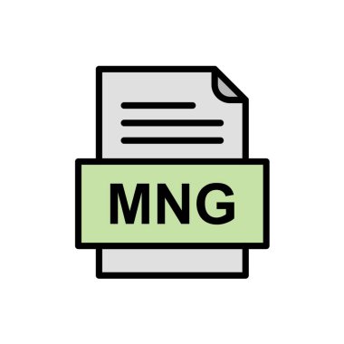 dosya biçimi düz tasarım vektör çizimi