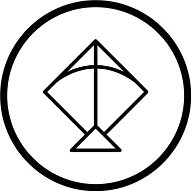 minimalist vektör illüstrasyonu, uygulama simgesi