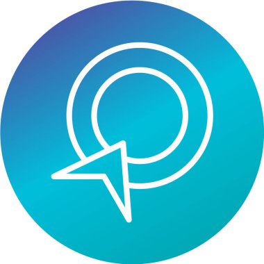 seo modern simgesinin vektör illüstrasyonu