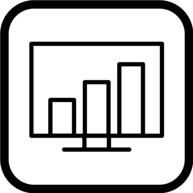 Seo simgesinin vektör illüstrasyonu