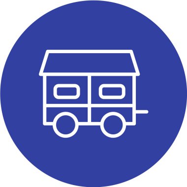 Emlak simgesi vektör illüstrasyonu 